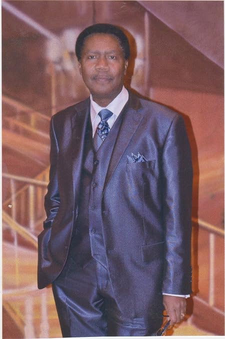 Garland Sharp wearing a suit